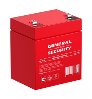 Аккумуляторная батарея General Security GS5-12 Аккумуляторная батарея General Security GS5-12