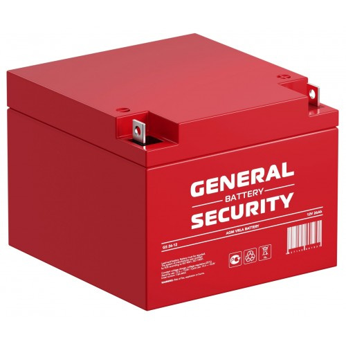 Аккумуляторная батарея General Security GS26-12 Аккумуляторная батарея General Security GS26-12
