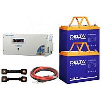 ИБП ДЛЯ ДОМА |  Инвертор (ИБП) Энергия PRO-5000 + Аккумуляторная батарея Delta GX 1275