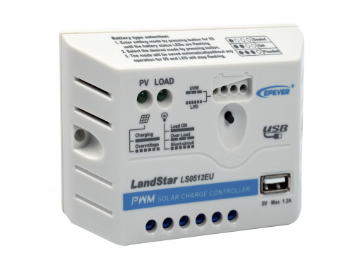 Контроллер заряда Epsolar LS 0512EU фото 3 Контроллер заряда Epsolar LS 0512EU фото 3