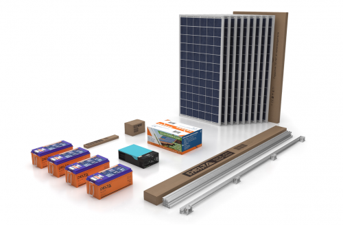 Солнечная электростанция SOLAR ECO 5 с углом Солнечная электростанция SOLAR ECO 5 с углом