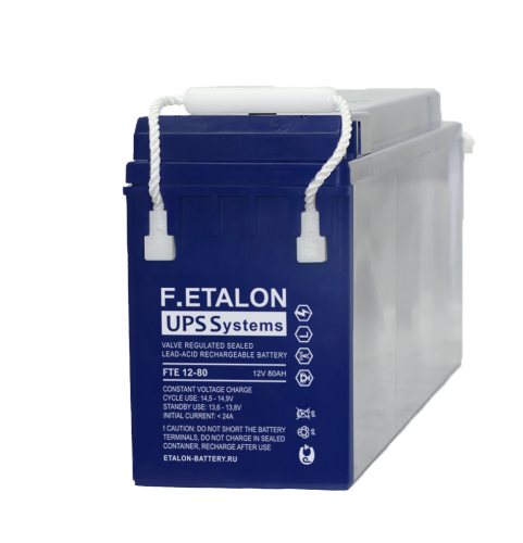 Аккумуляторная батарея ETALON FTE 12-80 Аккумуляторная батарея ETALON FTE 12-80