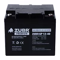 Аккумуляторная батарея для ИБП ZUBR GP12-40 12V40Ah