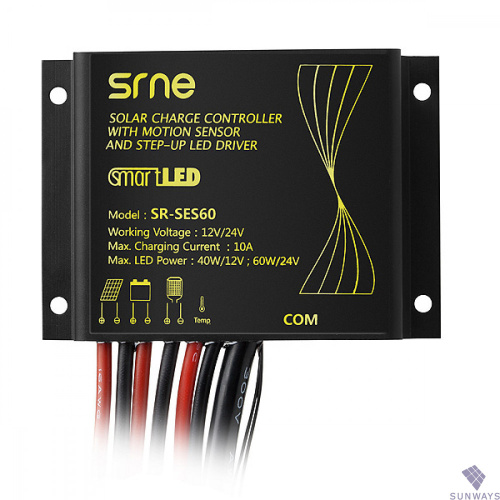 Контроллер заряда SRNE SR-SES60-IR Контроллер заряда SRNE SR-SES60-IR