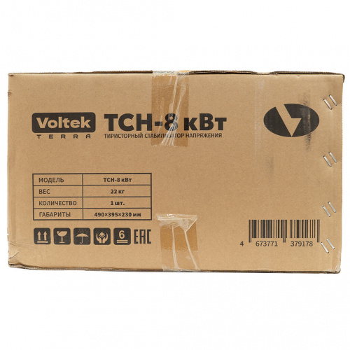 Стабилизатор напряжения Voltek ТСН-8кВт фото 10 Стабилизатор напряжения Voltek ТСН-8кВт фото 10