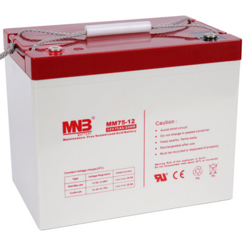 Аккумуляторная батарея MNB MM75-12 Аккумуляторная батарея MNB MM75-12