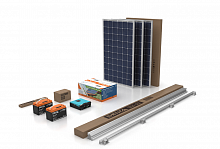 Солнечная электростанция SOLAR ECO 3 с углом