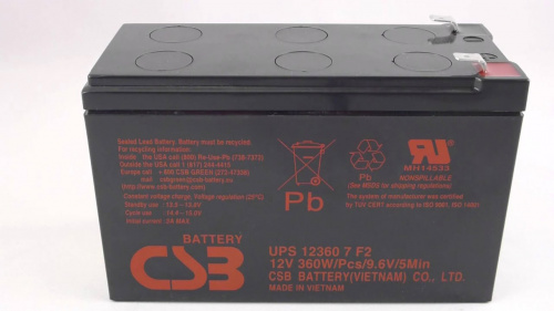 Аккумуляторная батарея CSB UPS123607 F2 Аккумуляторная батарея CSB UPS123607 F2