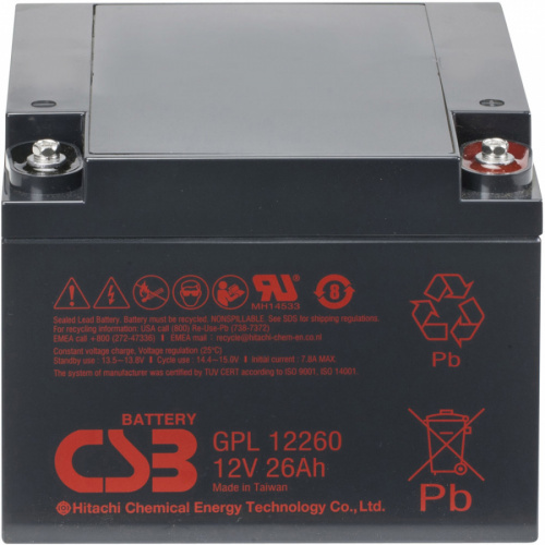 Аккумуляторная батарея CSB GPL12260 Аккумуляторная батарея CSB GPL12260