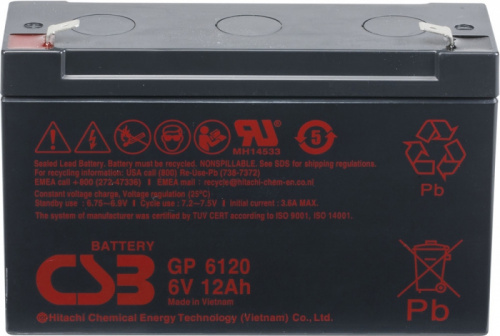Аккумуляторная батарея CSB GP6120 Аккумуляторная батарея CSB GP6120