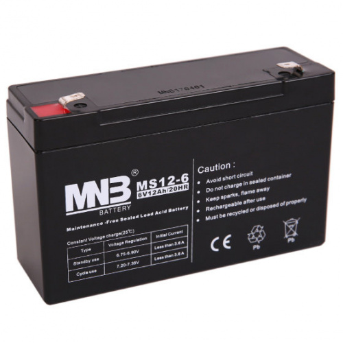 Аккумуляторная батарея MNB MS12-6 Аккумуляторная батарея MNB MS12-6
