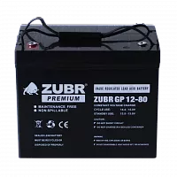 Аккумуляторная батарея для ИБП ZUBR GP12-80 12V80Ah