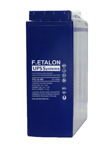 Аккумуляторная батарея ETALON FTE 12-105 Аккумуляторная батарея ETALON FTE 12-105