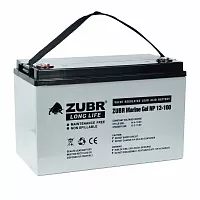 Аккумуляторная батарея для ИБП ZUBR Marine Gel NP 12V 100Ah (серый корпус)