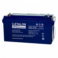 Аккумуляторная батарея C.ETALON CHRL 12-65 (12В - 65Ач/65000мАч)/ AGM